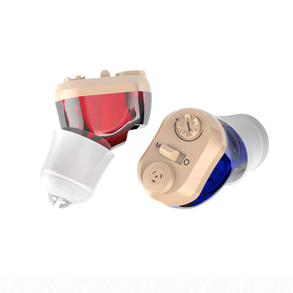 Rechargeable Mini In Ear Sound Amplifier Adjustable Tone Hearing Aid