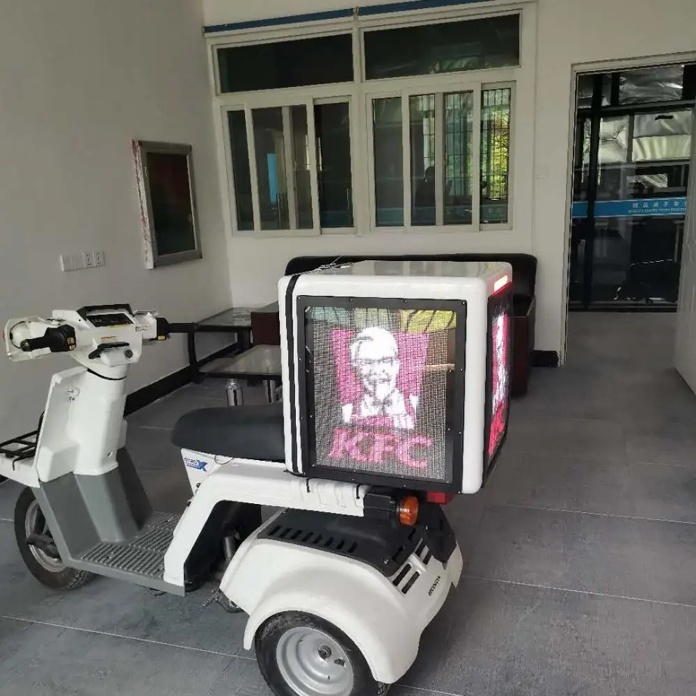 
 ФАП холодильная коробка для курьерской доставки мотоцикла, светодиодный экран, верхний корпус, скутер, Доставка мотоциклов для велосипедов  