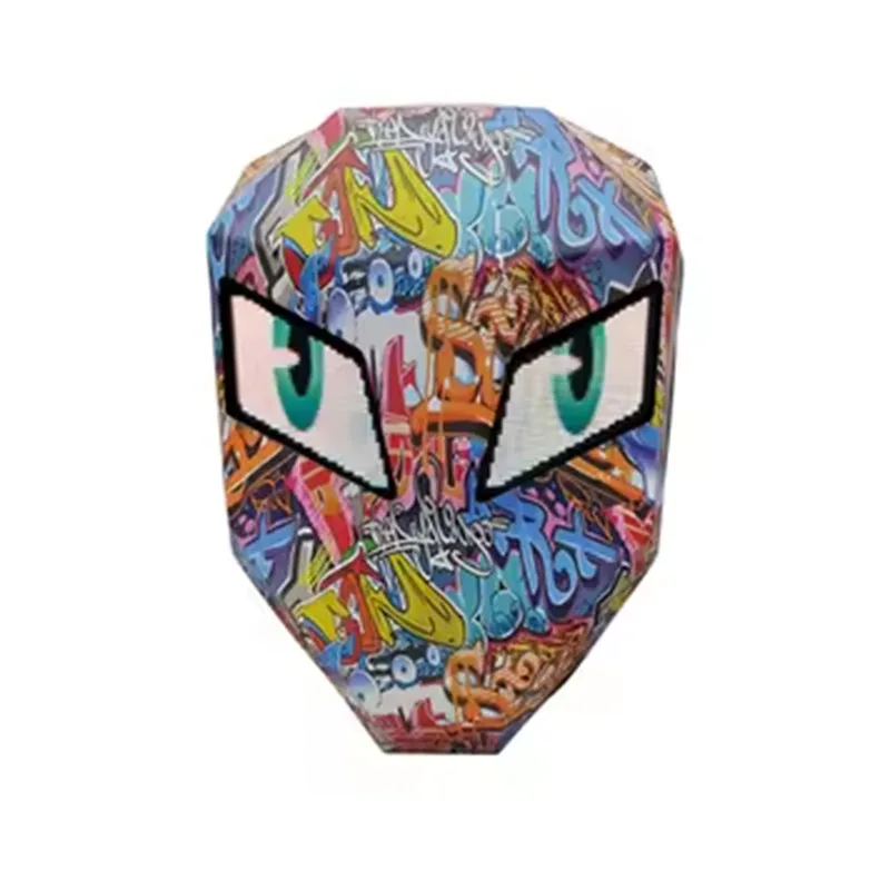 Ночная тень Рыцарь мотоциклетный рюкзак светящиеся колеса глаз светодиодный для езды на мотоцикле полный шлем сумка