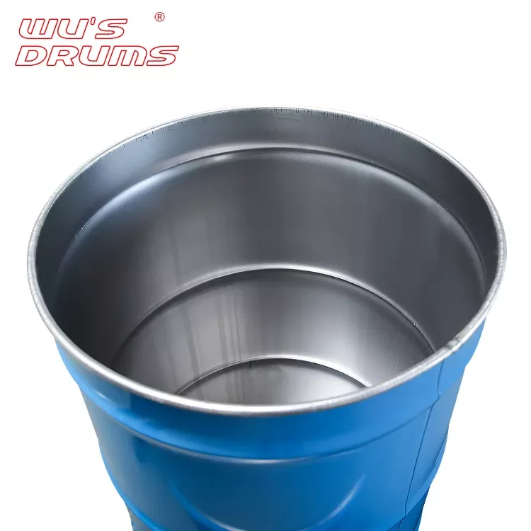 Factory Price different sizes customized 200 Liter Steel Drum for Fuel, oil, liquids