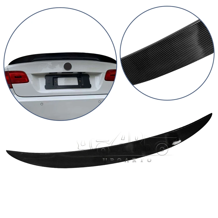 Lowest Price Auto Accessories ABS Carbon Fiber P Style Rear Spoiler Wing For BMW 3 Series E92 Coupe 2006 2007 2008 2009 2010