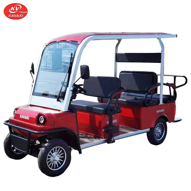 Electric Golf Cart Parts Tires and Wheels 4.2m Turning Radius Eec