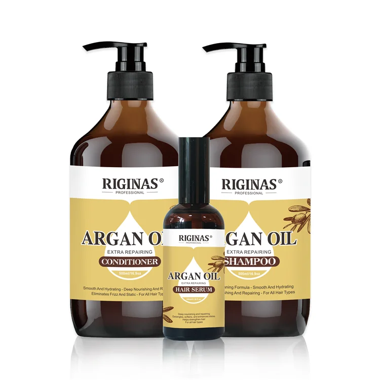 Private Label Hair Growth Serum Organic Argan Oil Hair Serum For All Hair Type