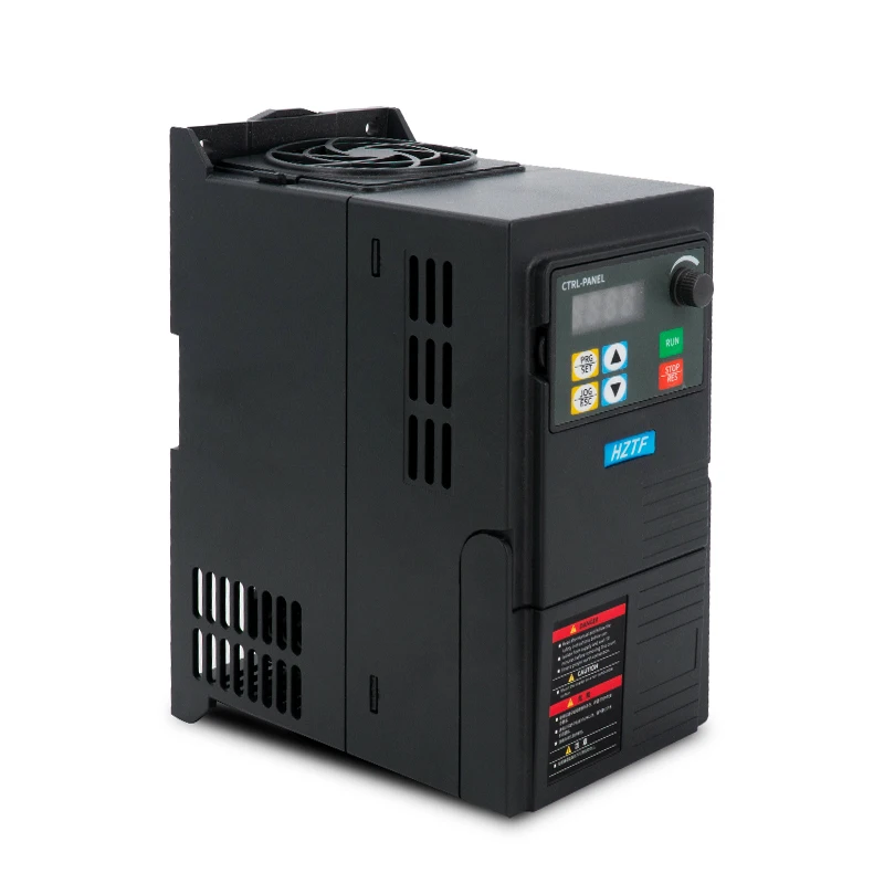 single three phase 220v 750W VFD variable frequency driver  high tech frequency converter inverter 0.75kw VFD