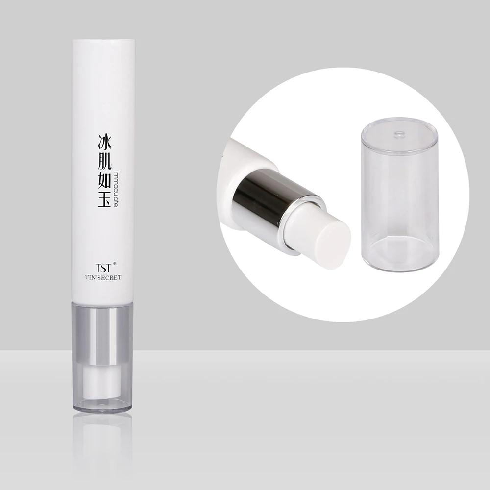 D25mm nifty and lovely small round tube cosmetics without air pump PE tube, used for skin care series