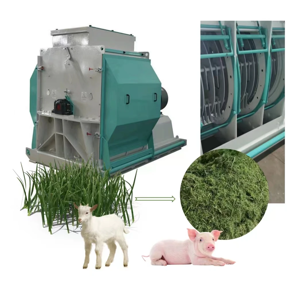 Quality Warranty Plant Shredder Grass Chopping Machine Chaff Cutter Chopper Machine in Agriculture Grass crusher Machine