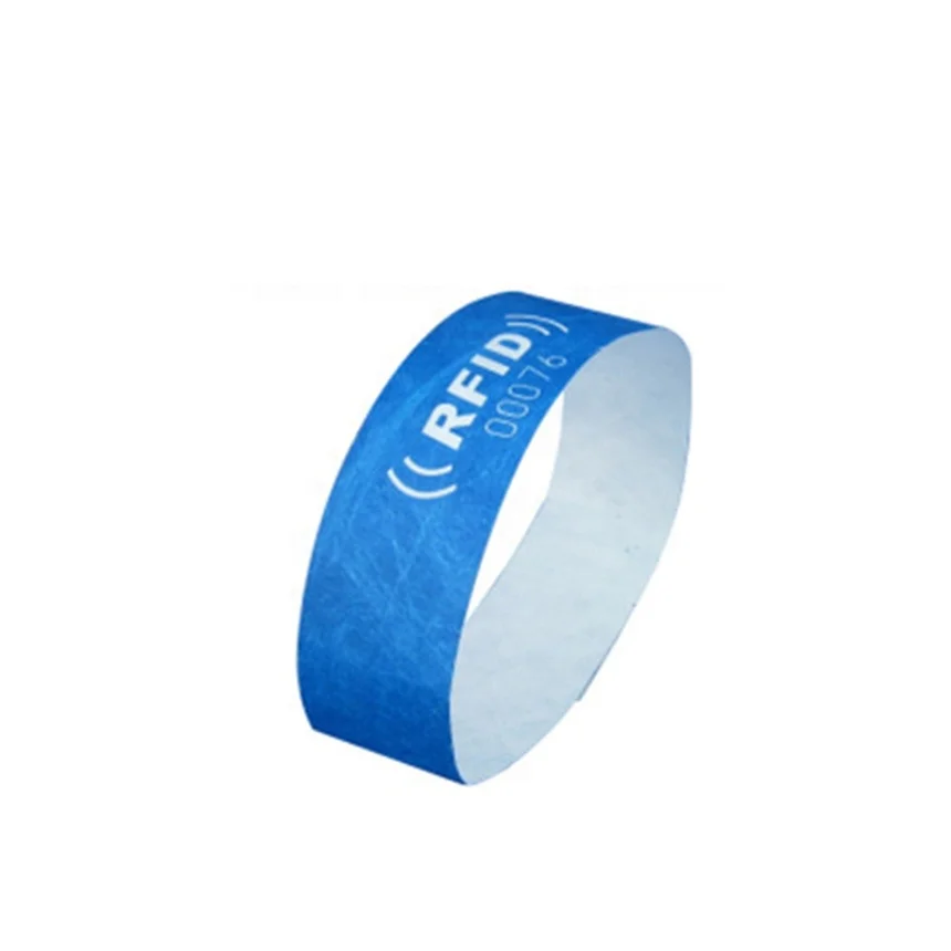 Disposable dupoint paper material rfid nfc wristband/wrist strap