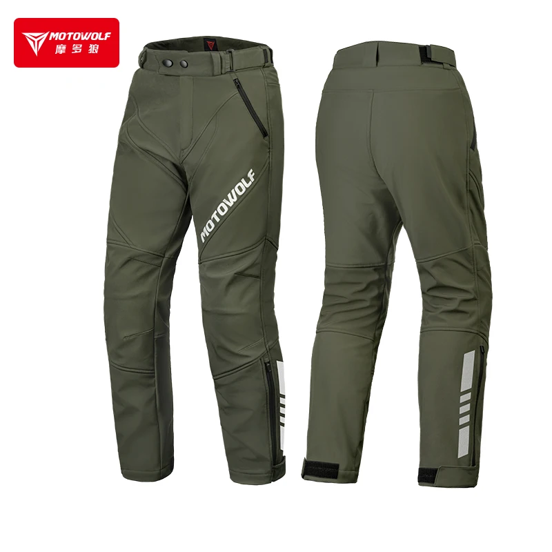 Motorcycle pants TM3 thermal warm racing pants with CE armor for off-road touring