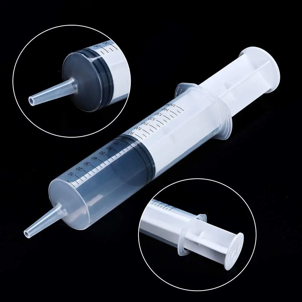 High-capacity factory supply discount plastic syringe without needle 30ml 60ml 100ml 200ml 60cc veterinary syringe