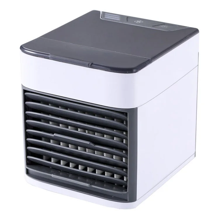 Портативный кондиционер воздуха вентилятор испарительного охладителя персональный увлажнитель воздуха мини складной мини-вентилятор, мини-вентилятор с USB работает 7 видов цветов светодиодной подсветкой