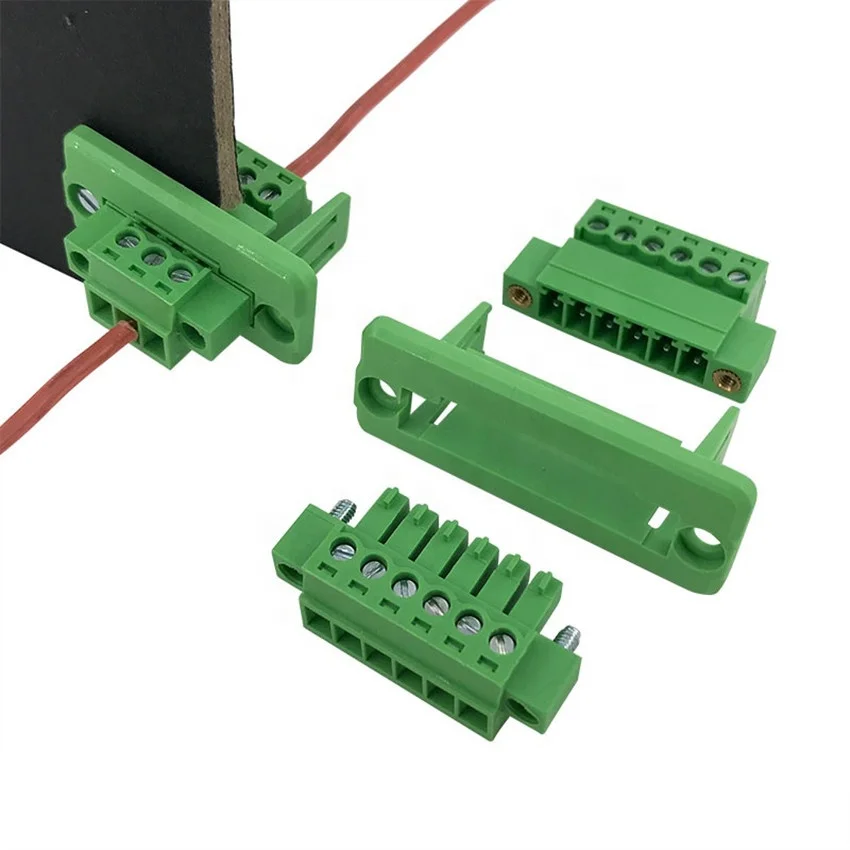 factory sale 3.81mm pitch through wall terminal block connector KF2EDGKRM