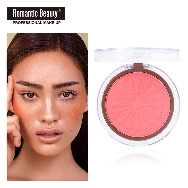 Wholesale Waterproof Professional Blusher Rubor Blush Pink Private Label Makeup Blush