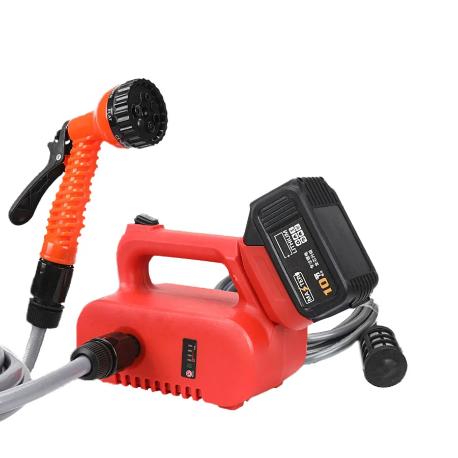 China Lithium Battery Water Pumping Machine Electric Pump for Irrigation Powered Automatic Watering 12V Dc