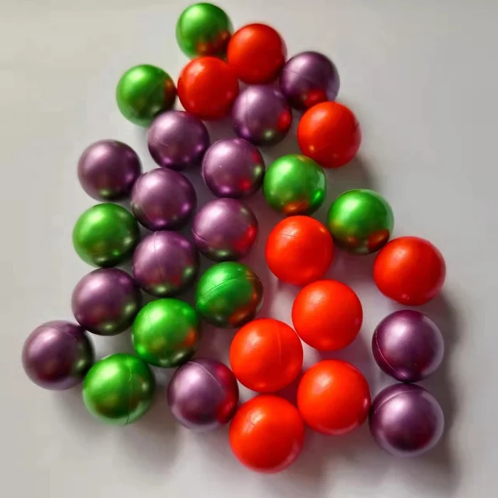 Biodegradable paintball balls 0.68 caliber field grade training paintball