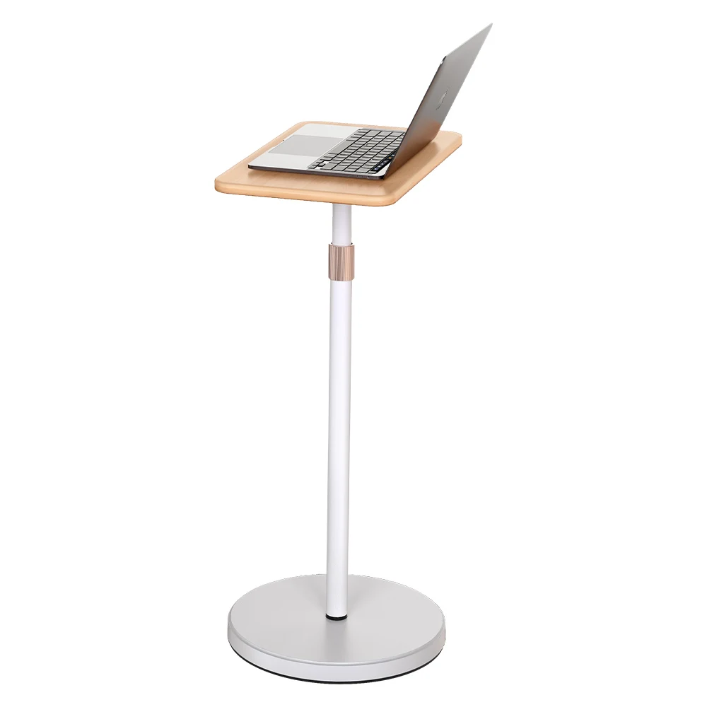 Hot Selling Floor Wooden Laptop Stand Wood Laptop Riser Stand For Office