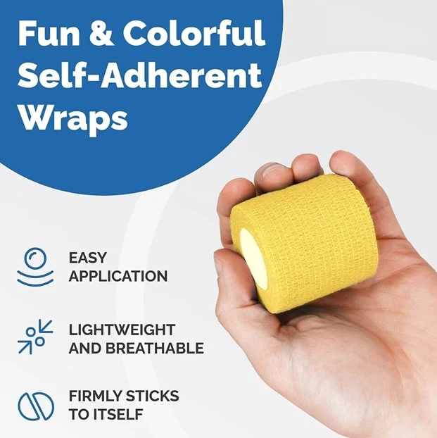 Joint Protection Self Adhesive Non-Woven Cohesive Bandage Bandage for medical