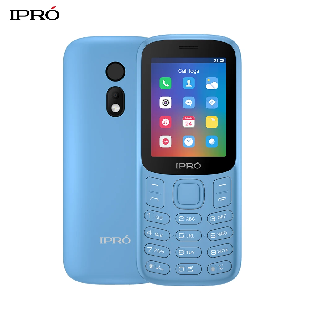 Wholesale Goabel Version Telephone A20 IPRO 2.4 Inch Big Battery Long Standby Feature Phone With Bright Torch
