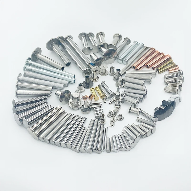 Custom various semi-tubular rivets pop  aluminum steel stainless steel rivet
