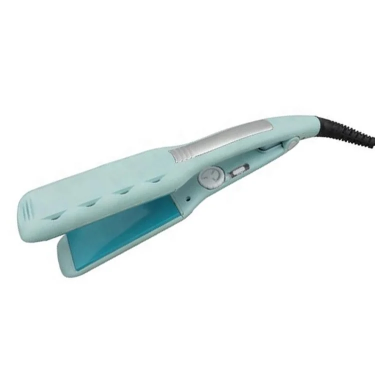 New salon professional steam channel wet & dry Hair straightener salon hair tool