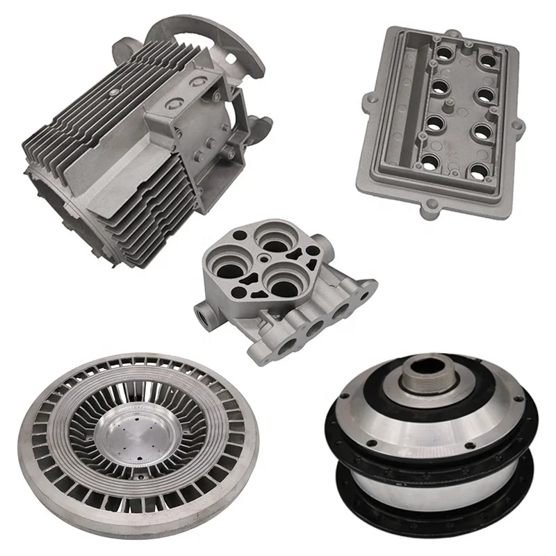 Custom aluminum die casting motorcycle engine system spare parts assembled accessories oem motor body set