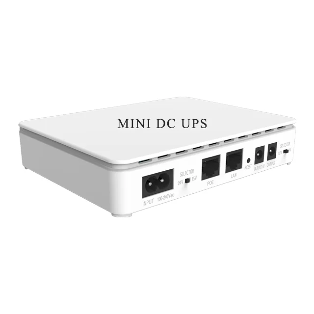 Mini UPS for Wifi Router mini ups 15600 Mah dc ups 5v  9v 12v