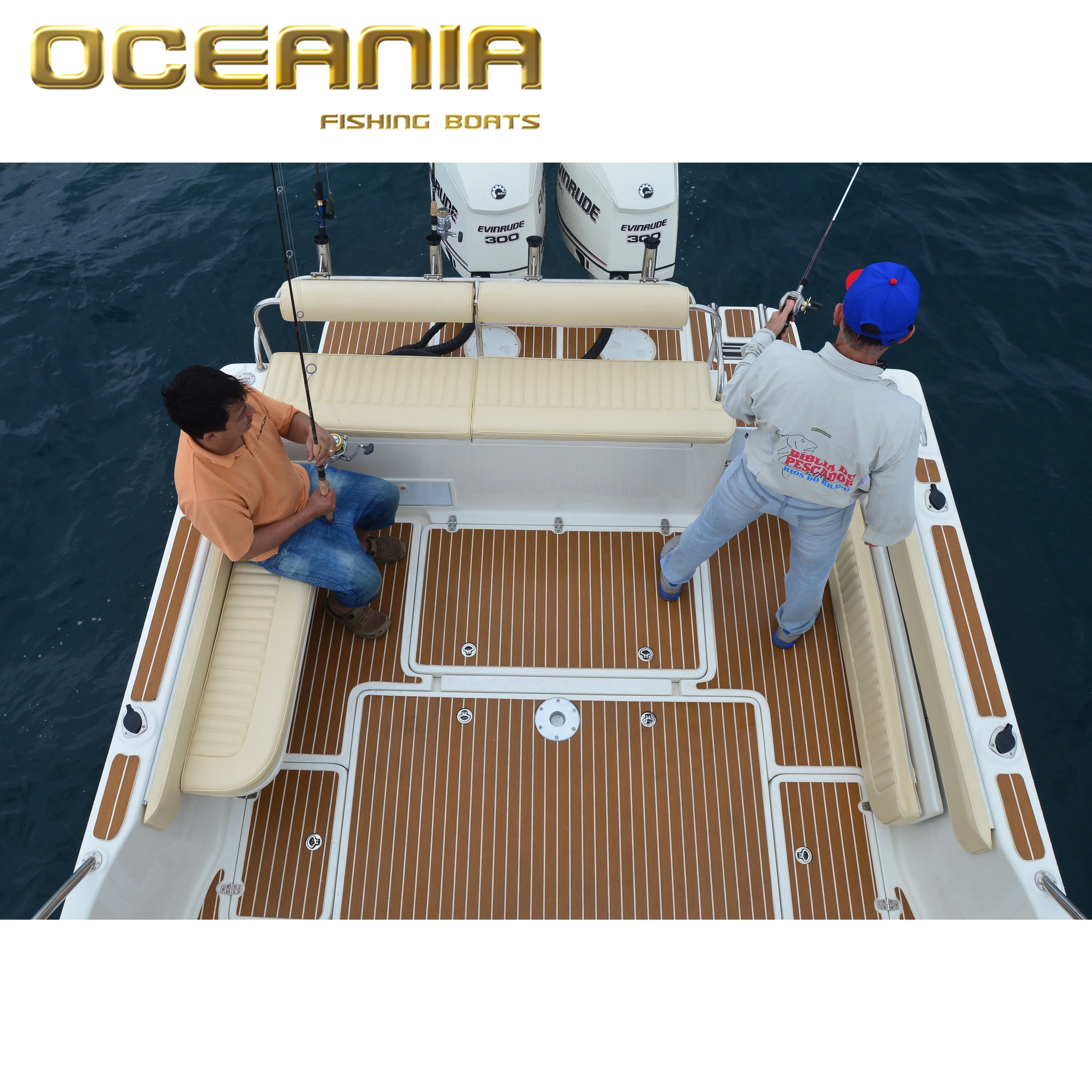 OCEANIA 32WA Luxury fiberglass fishing boat