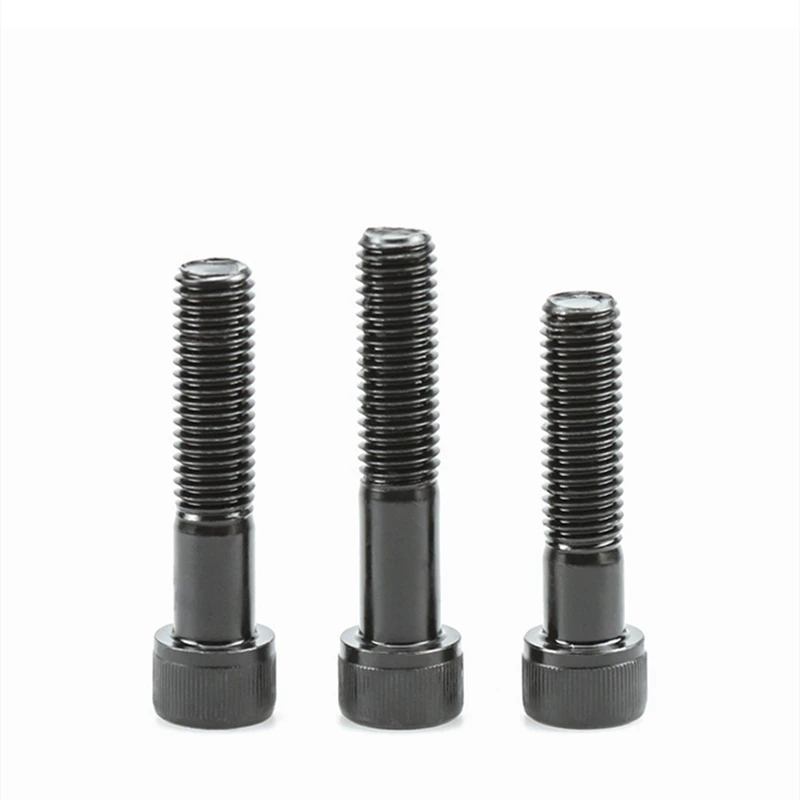 Fasteners bolts nuts din 912 cylinder head bolts black screws and nuts