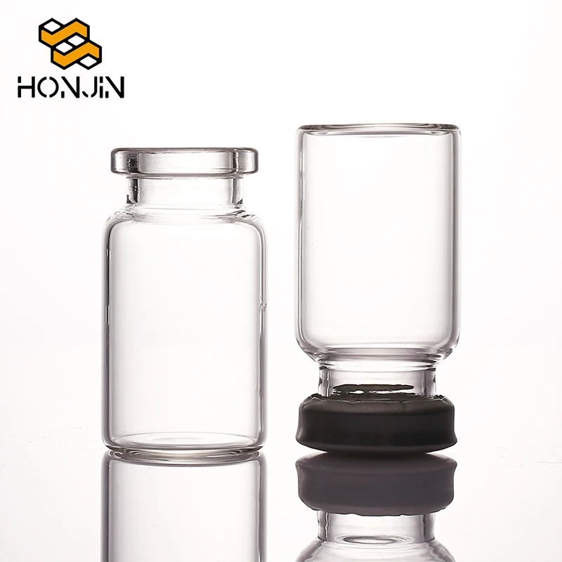8R 11.5ml ISO Standard Size Round Bottle Vials Injection Vial Glass Bottle 10ml
