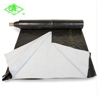 Factory produce 6 mil black/white polyethylene plastic Sheeting panda silage greenhouse film