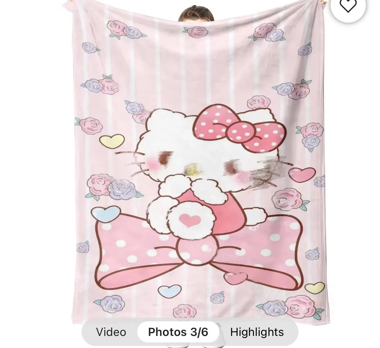 Factory Hello Kt Cat Blanket Cute Baby Nap Blankets Hot Sanrioed Soft Warm Skin-friendly Flannel Anime Pattern Bedding Supply