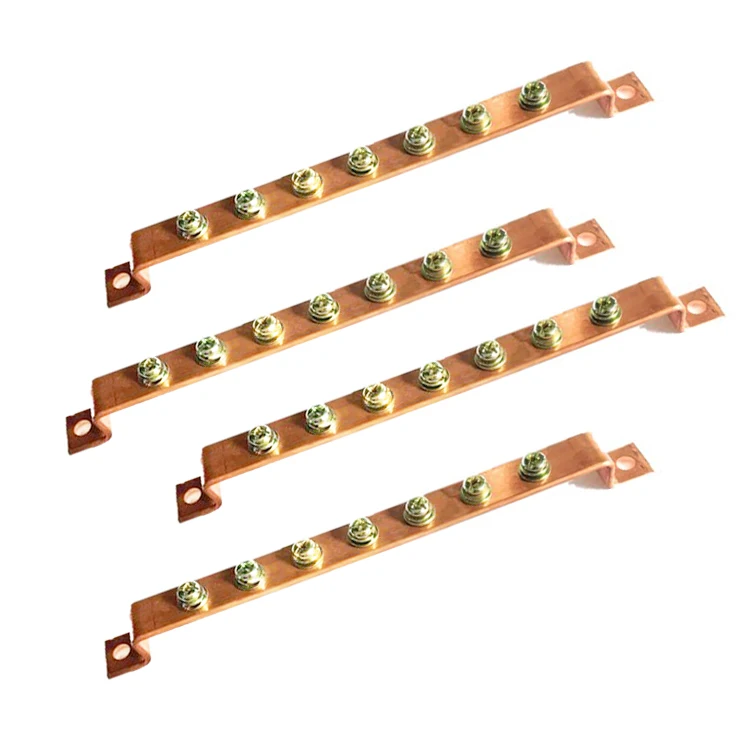 Rail Transit Construction Inverter Power System Electric railway overhead contact system Bent Copper Bus Bar