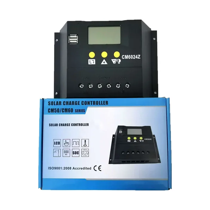 New Arrival Bulk stock sun energy system 60A solar PWM charge controller