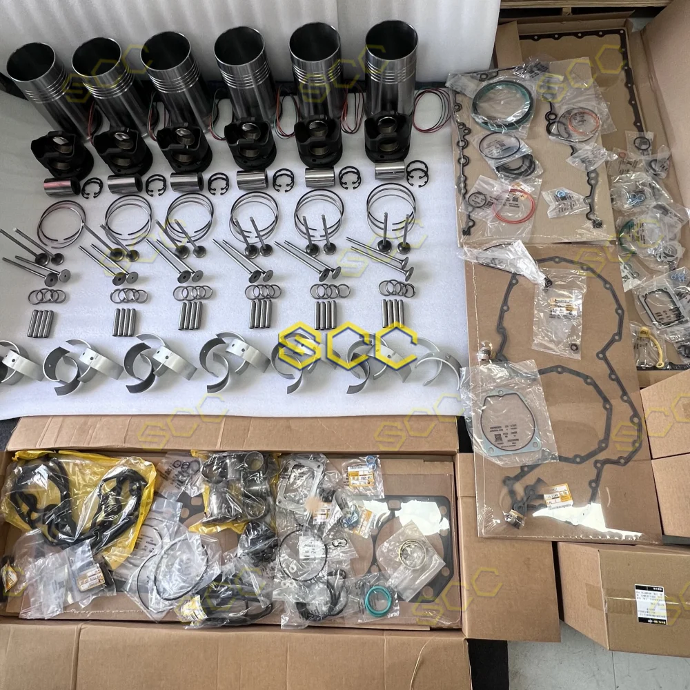 Запасные части для дизельного двигателя CAT 3066 3304 3306 C4.4 C6.4 C6.6 C7 C9 C10 C13 C15 C18 комплект капитального