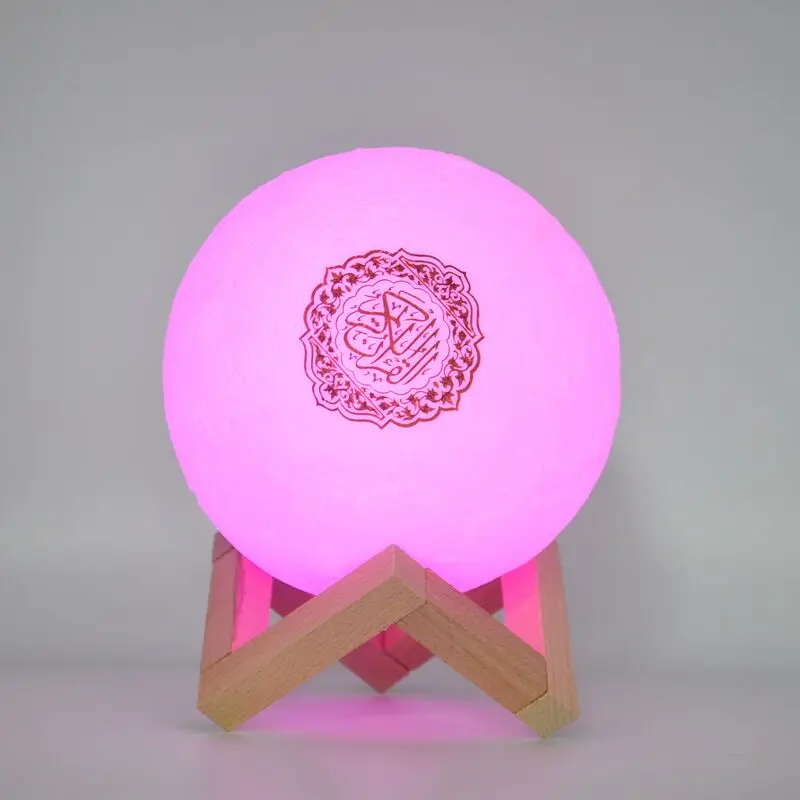 Quran Smart Touch светодиодный цветной Радужный Коран цифровой динамик