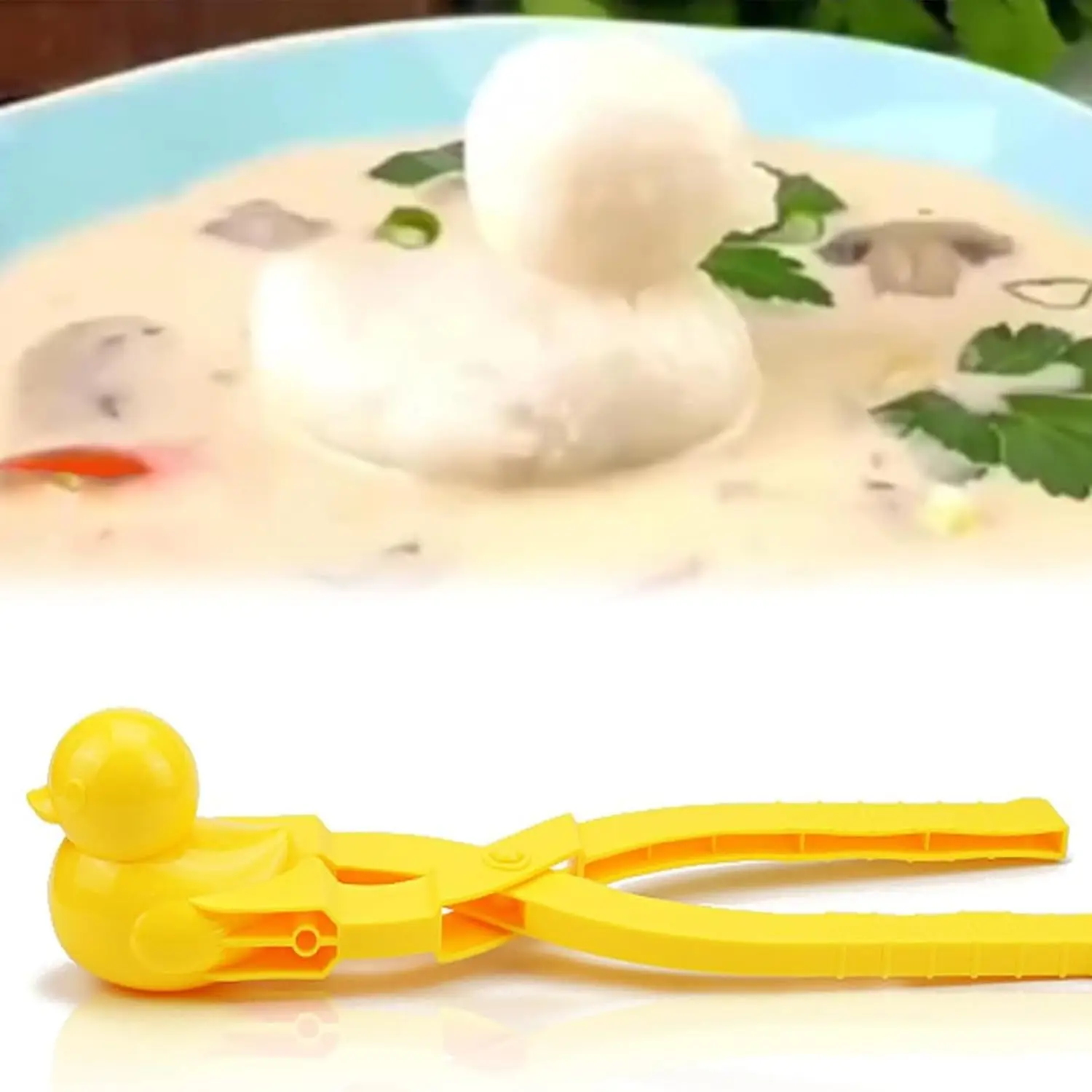Duck Rice Mold  DIY Sushi Molds Animal Rice Tool Duck Onigiri Mold  for Kids Adult  Yellow