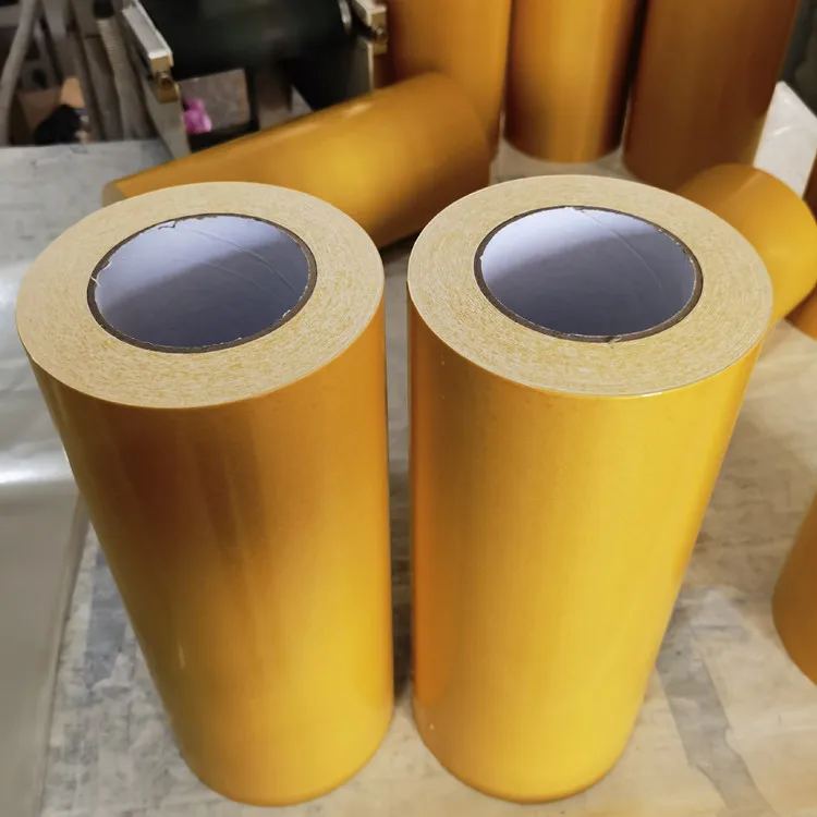 High quality 300 mm 30 cm width thermal transfer printing use Double side fiber tape heavy duty  two side glue duct tape