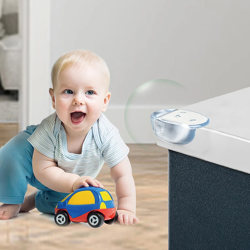 8 pcs PVC Edge&corner Protector, Make it safer for kids,  Transparent&clear Baby Furniture Guards