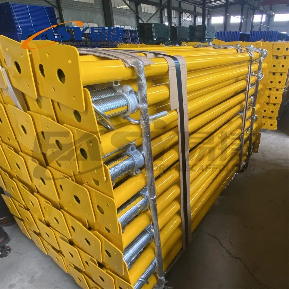 Painted scaffolding Jack Post construction adjustable shoring Jack Shoring