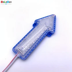 2021 new 12V 24V waterproof led turn signal arrow module lights auto led lorry side module marker light for truck trailer