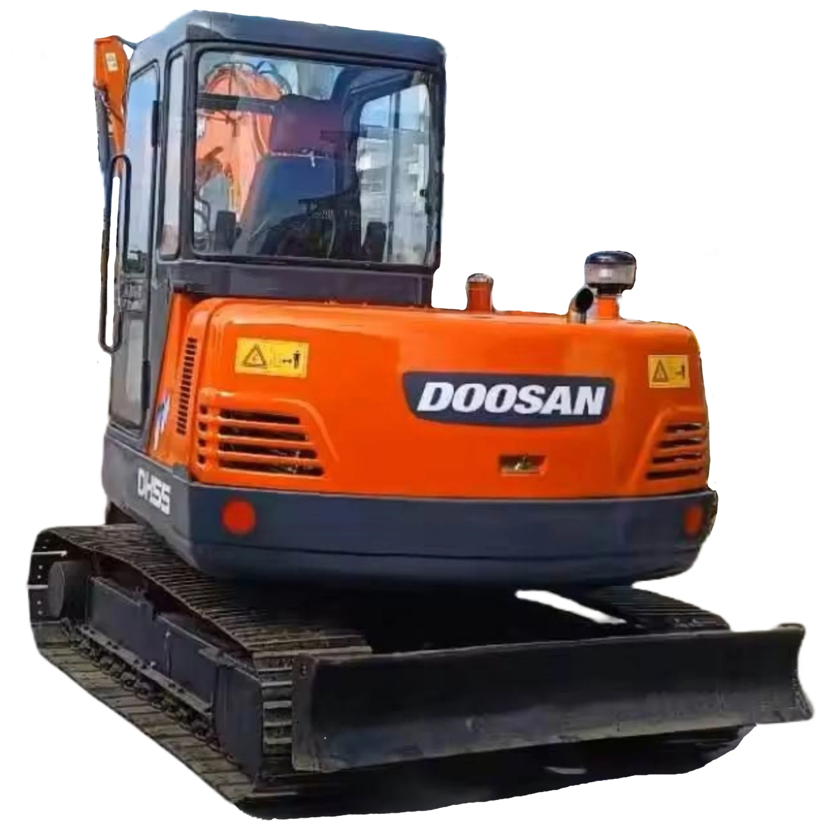 Doosan Подержанные мини 5-тонные Гусеничные экскаваторы DX55 DH55 DX60 Korea сделал небольшой экскаватор для продажи