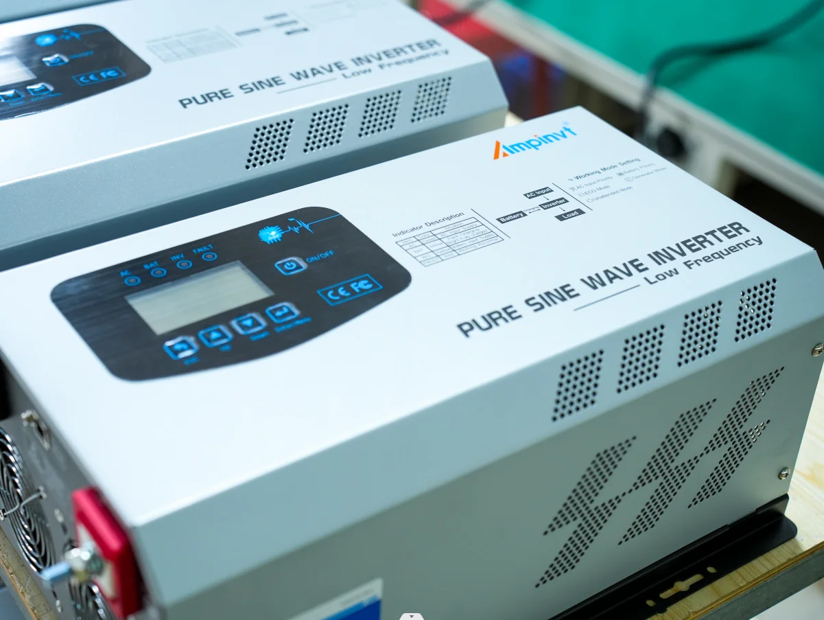 Ampinvt 3000w dc to ac inverter 24v 48V dc to ac 220v 230v off grid inverter solar inverter for home used