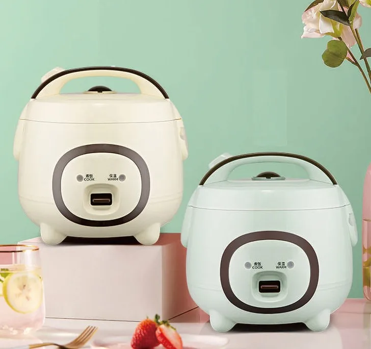 Cute Style 2 Litres Healthy Cylinder Mini Ckd Electric Plastic Small Steam Rice Cooker
