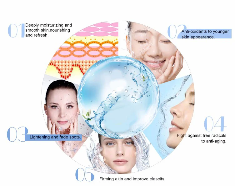 OEM Collagen Peptide Dark Circle Eye Serum Reduce Under Eye Bags Hyaluronic Acid Anti Aging Eye Serum