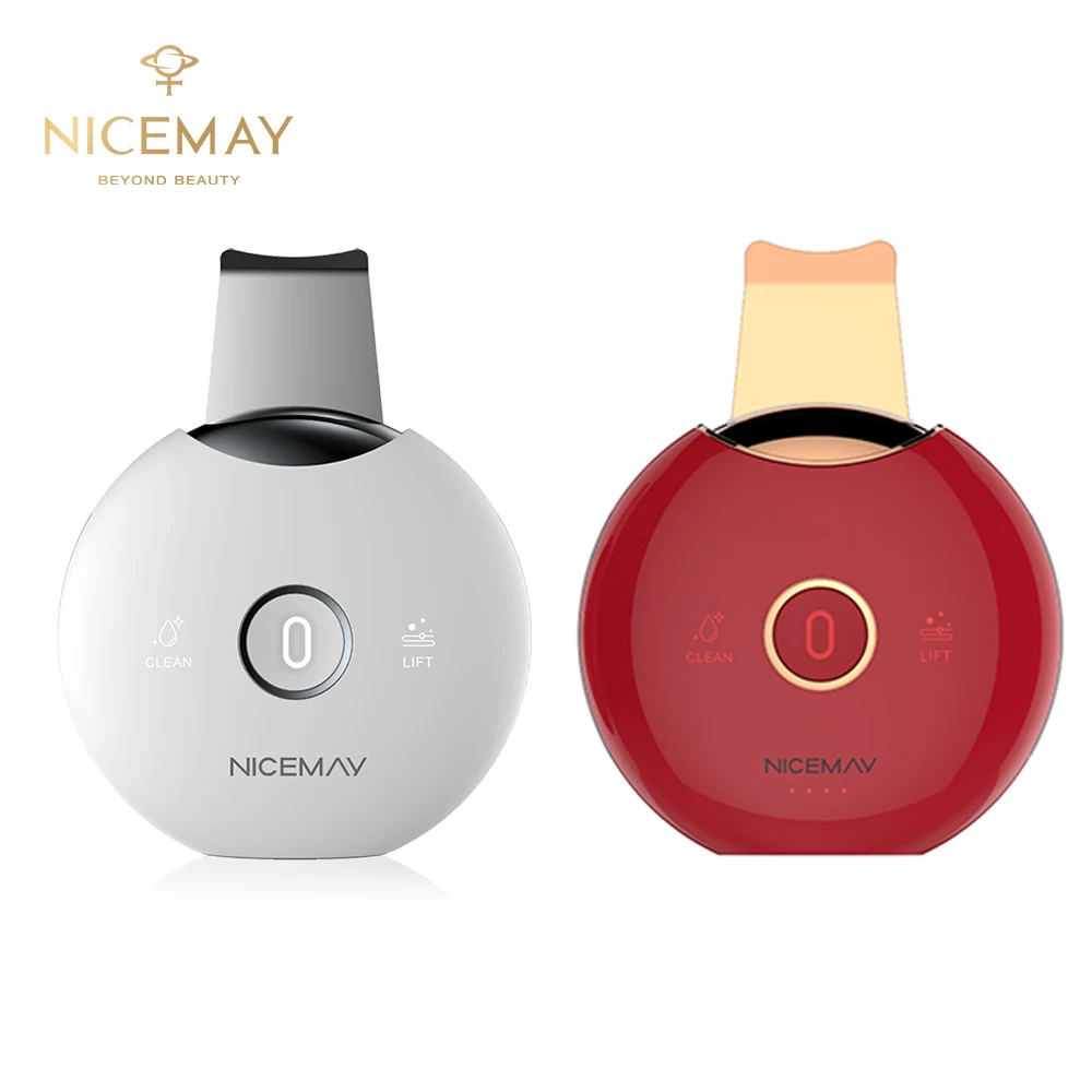 Portable ultrasonic skin scrubber blackhead remover deep clean facial cleaner face scrubber