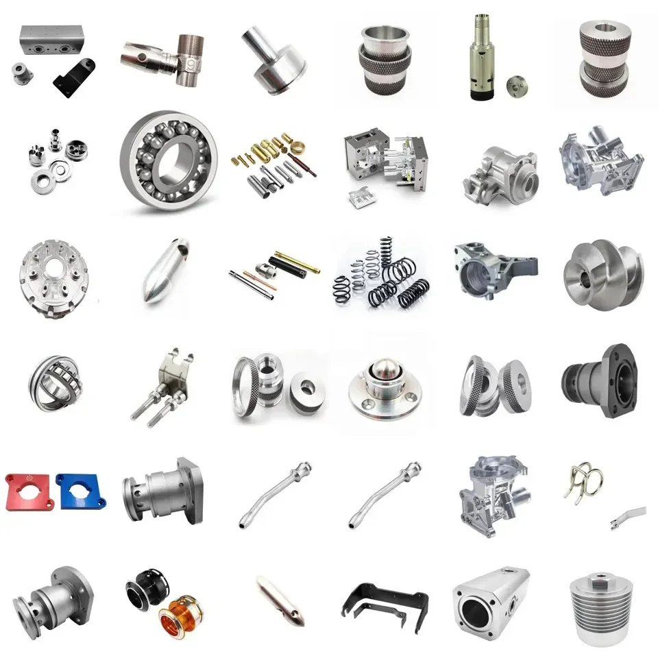 Vise Precision Aluminium Alloy Die Casting Stamping And Bending Parts Small CNC Accessories Injection Molding with Metal Insert