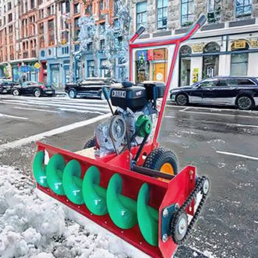 Blower Machine Snowplow Snow Thrower ATV Mounted Sweeper