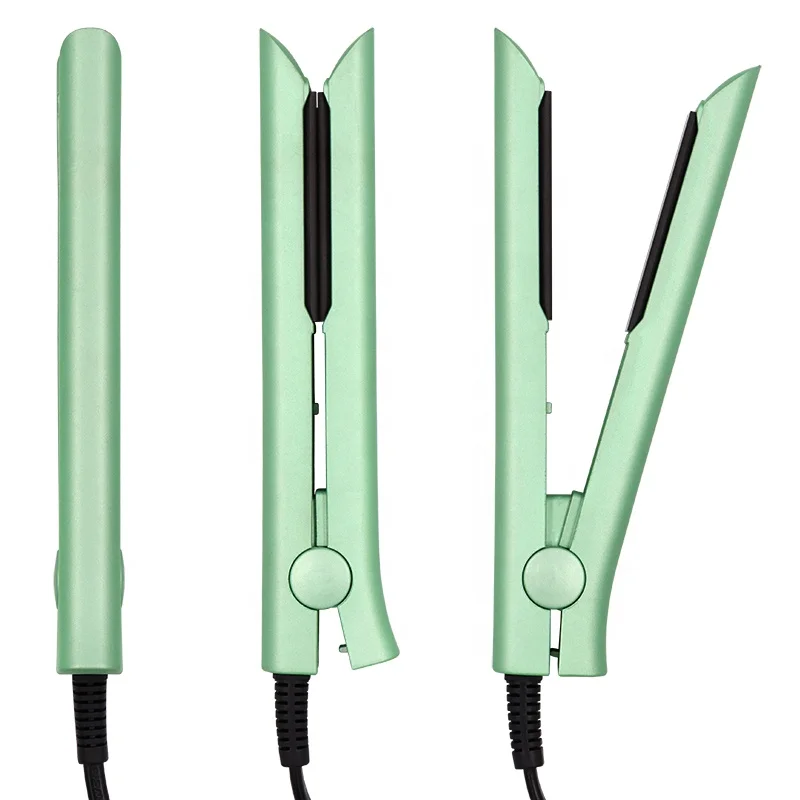 Mini Portable Electric Factory Wholesale Hair Straightener Flat Iron Customized