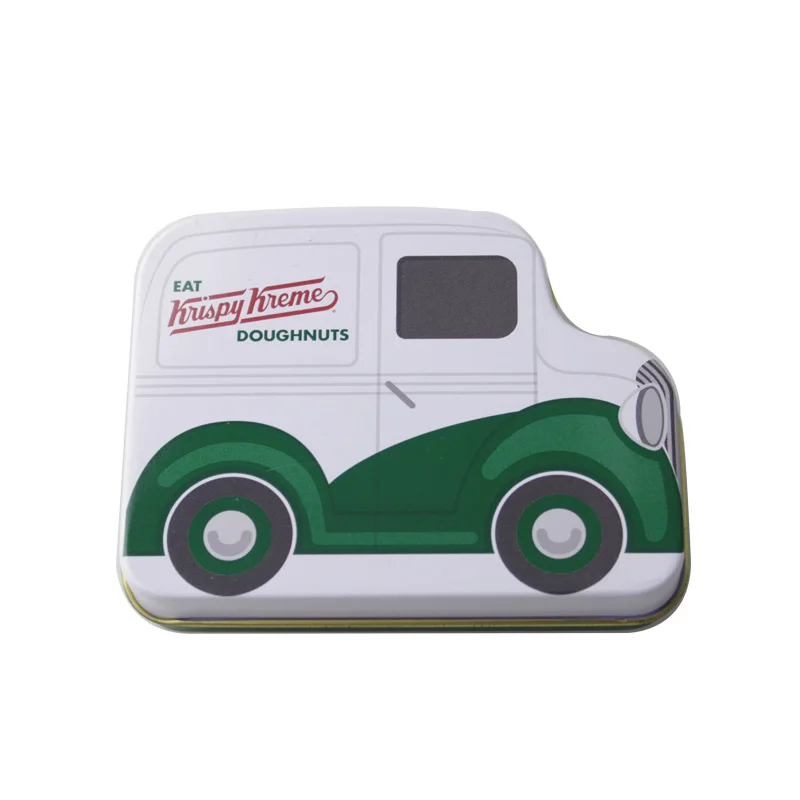 Bespoke Funny Packaging Car Shape Small Gift Tin Box For Children