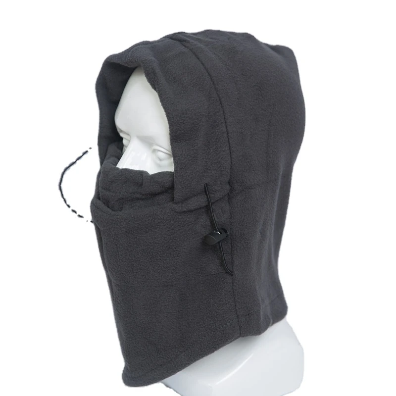 Winter Warm Fleece Balaclava Outdoor Sports Cycling Headwear Windproof Cs Face Mask Hood Hat