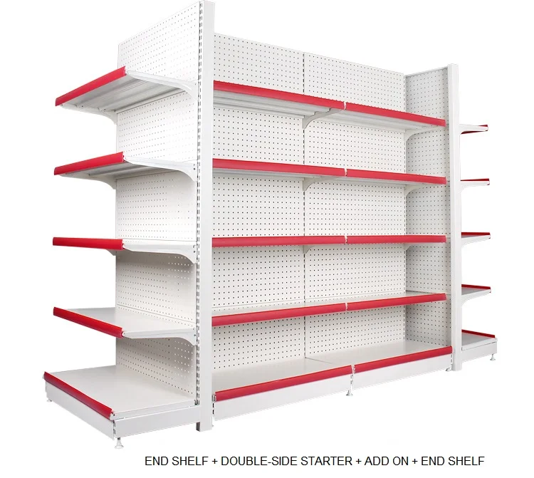 Supermarket Shelf wholesale shopping mall equipment store rack gondola shelves